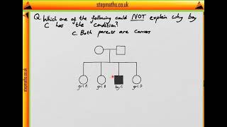 IMAT 2013  Q37  Bio  Worked Solution [upl. by Gonnella]