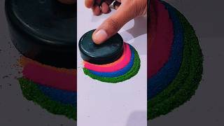 DIV diwali special rangoli design bts rangoli viralvideo shorts diy diwali new art status [upl. by Cohdwell480]