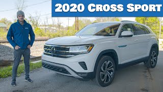 2020 Volkswagen Atlas Cross Sport  Review  Smaller But BETTER 💙 [upl. by Lindner]