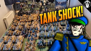 TANK SHOCK My HUGE Guard Vehicle Collection  Warhammer 40000 [upl. by Grogan]