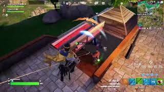 Fortnite but I can ONLY use guns from Snooty Steppes [upl. by Ennayhc]