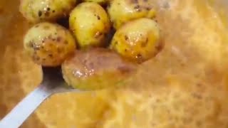 Baby Aloo Masala recipe 😋aloo hotel style tryit [upl. by Gibby]