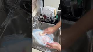 Part 2 cleaning dishwashing cleantok dishwash dishwasher softwashing water kitchen [upl. by Vharat]