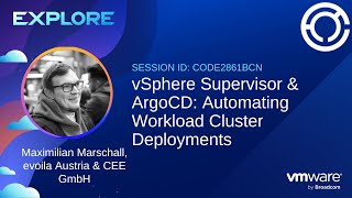 CODE2861BCN  vSphere Supervisor amp ArgoCD Automating Workload Cluster Deployments the GitOps Way [upl. by Allemrac]