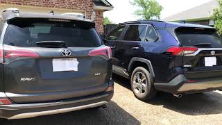 Worth the Upgrade 2020 Toyota RAV4 VS 2016 RAV4 [upl. by Plank724]