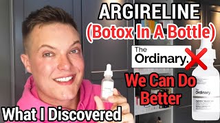 ARGIRELINE Botox In A Bottle  Better Alternatives To The Ordinary Argireline [upl. by Notnelc160]