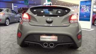 Matte Gray 2014 Hyundai Veloster Turbo [upl. by Halsy]