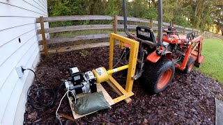 NorthStar PTO Generator on Kubota B7100 Tractor [upl. by Mella]