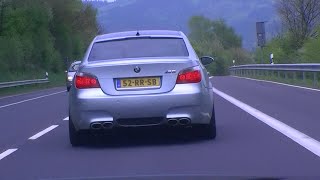 BMW M5 Eisenmann exhaust sound  downshift [upl. by Ruffin]