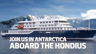 Join us in Antarctica  Aboard the Hondius [upl. by Ryann]