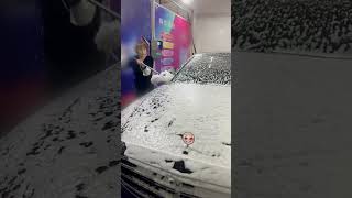 Car Wash Cool Pani 🥳 mini wood toy wood working art skill short cartoon viral trending [upl. by Entruoc]