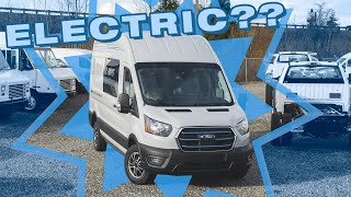 Driving the future 2023 Ford ETransit Delivery Driver Review [upl. by Adiari]