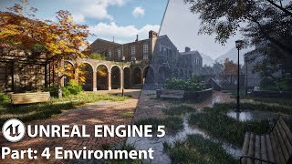 Unreal Engine 5 Environment  Part 4 Making Environment [upl. by Kynthia]