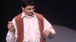 Funny Invisible Drum Kit Sketch  Rowan Atkinson Live [upl. by Noryk956]