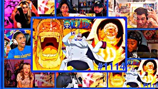 One Piece Episode 1114 Reaction Mashup [upl. by Mharba]