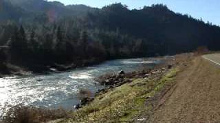 Myrtle Creek Oregon Umpqua river Jan 2009 [upl. by Iviv315]