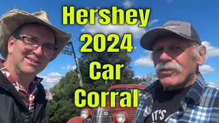 Hershey 2024 Car Corral  A Walk from End to End carshow classiccars classiccarsforsale [upl. by Ynavoeg]