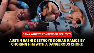 DWCS 70 Highlights 22yearold Austin Bashi manhandles Dorian Ramos gets tap with choke in [upl. by Palgrave]