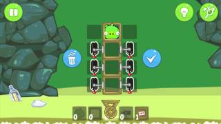 Lets Play Bad Piggies Part 3 UMBRELLAS COKE AND FANSA GOOD TIME [upl. by Trinl]