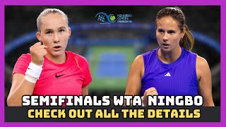 Kasatkina and Andreeva advance to the final in Ningbo [upl. by Nanreit]