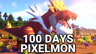 100 Days of Minecraft  Pixelmon Mod [upl. by Underwood]