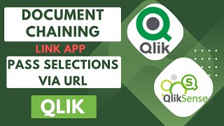 Document Chaining  Link Two Qlik sense Apps  Pass Selections via URL qlik qliksense qlikview [upl. by Dombrowski]