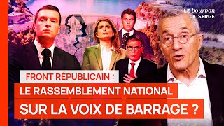 Front républicain  le RN sur la voix de barrage [upl. by Llerat]