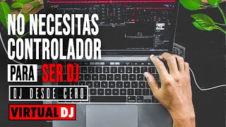 Tutorial DJ con computadora 🔥virtual dj🔥SOLO CON EL TECLADO [upl. by Leunas]