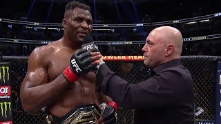 UFC 270 Francis Ngannou Octagon Interview [upl. by Kristi626]