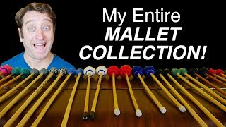 My Entire Jazz Vibraphone Mallet Collection [upl. by Yerdua311]