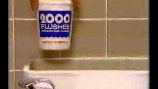 2000 Flushes Toilet Commercial 1986 [upl. by Ignacius950]