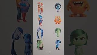 Inside Out 2 Parents and children Matching Puzzle shorts art viral [upl. by Alhak]