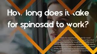 What Is Spinosad Insecticide How long does it take for spinosad to work [upl. by Lebar]