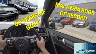 LARGEST VW GOLF GATHERING amp 50 YEARS OF GOLF  VLOG  POV DRIVE  MALAYSIA [upl. by Mendes]