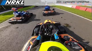 NRKL 2024 R6  Larkhall karting Lightweight Final [upl. by Rosemarie]