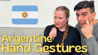 10 ESSENTIAL ARGENTINE HAND GESTURES  Speak like an Argentine [upl. by Goto]