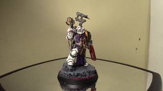 vlog 1185  Showcase Dark Angels Primaris Apothecary [upl. by Salvay]