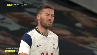 Spurs and Matt Doherty penalised for a hand ball [upl. by Beatrice]