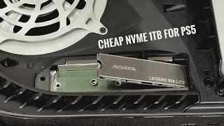 Adata Legend 850 Lite  Cheap 1Tb Nvme for PS5 [upl. by Hephzibah]