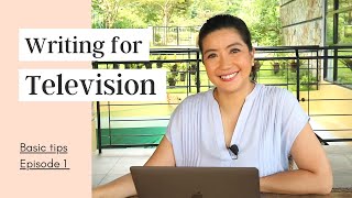 Tutorial Writing for TV [upl. by Salisbarry]