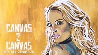 Trish Stratus guarantees your Stratusfaction WWE Canvas 2 Canvas [upl. by Engelbert]