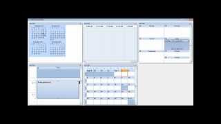 WinSchedule CalendarInfo and Controls [upl. by Ardle]