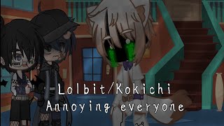 Lolbit annoying everyoneVoice lines Kokichi as Lolbit [upl. by Benyamin]