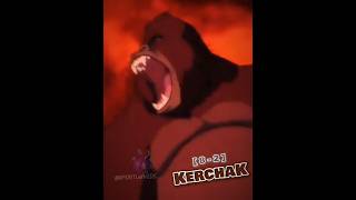 Krog vs Kerchak shorts primal tarzan genndytartakovsky disney vsedit [upl. by Noral512]