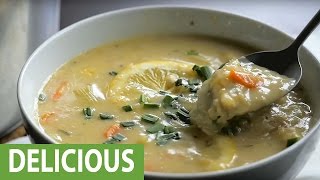 Lemon chicken quinoa soup [upl. by Carlye]