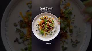 15 Minutes Dahi Bhindi shorts [upl. by Anelhtak]