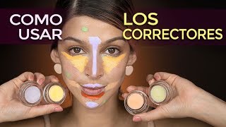 CORRECTORES DE MAQUILLAJE  Colores y Subtonos [upl. by Releyks]