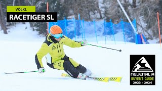 Völkl Racetiger SL – NeveItalia – Ski Test – 20232024 [upl. by Ydissak743]