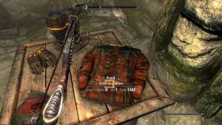 Skyrim Edizione speciale cura per la pazzia  Cicero Confraternita oscura gameplay [upl. by Ardnoet]