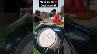 Viral Fitness Coach Nitesh Sonis Deshi Drink Recipe Healthy Shakeweightgainshake foodshorts [upl. by Herminia]